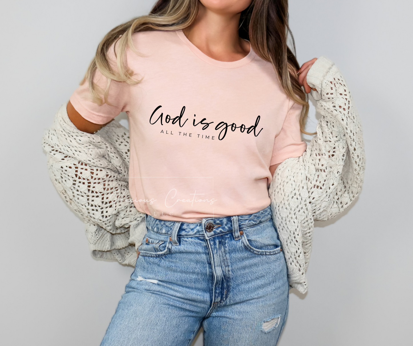 God Is Good All the Time Bella and Canvas Tee