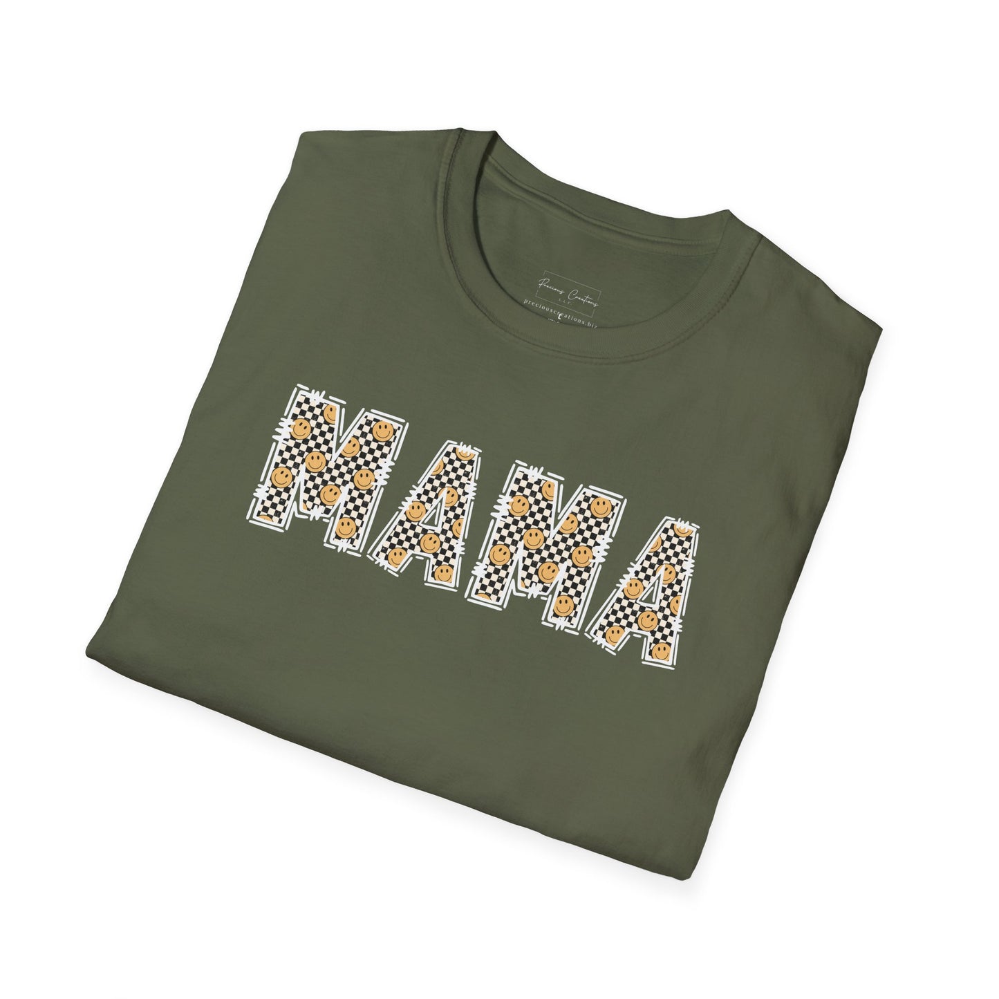 Mama Graphic Tee, Unisex Softstyle T-Shirt, Perfect Gift for Moms, Mother's Day Casual Wear, Everyday Style, Cute Mom Top