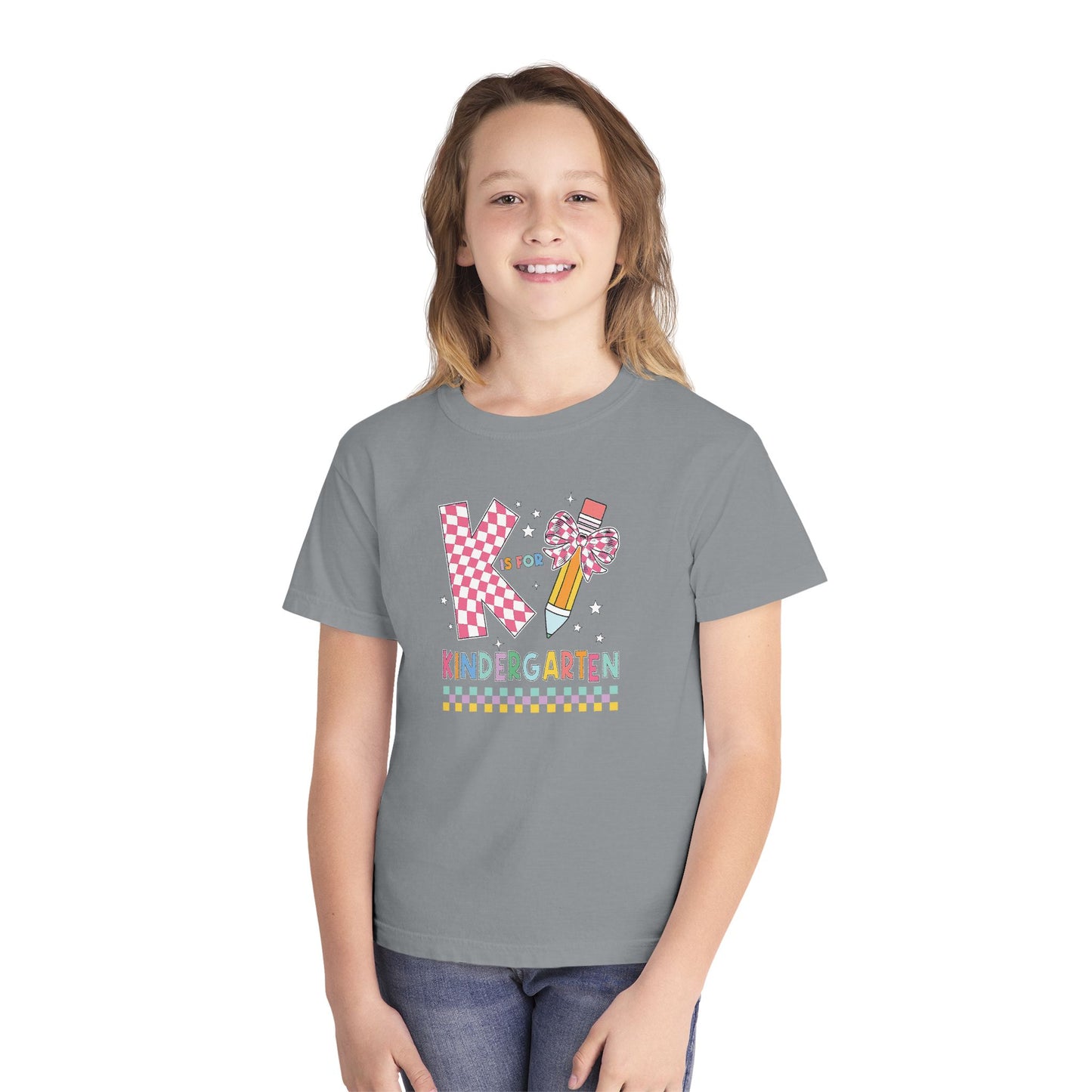 Kindergarten Adventure Youth Tee, Kids School Shirt, Cute Graphic T-Shirt, Back to School Gift, Classroom Outfit, Fun Learning Apparel