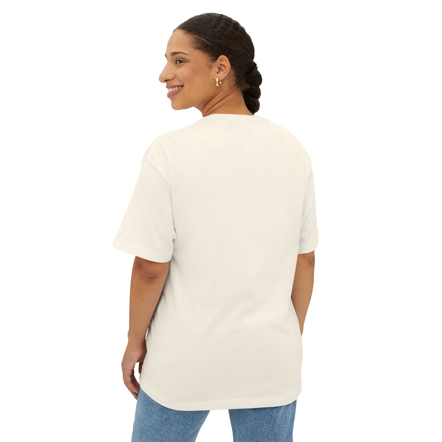 Bella + Canvas Teaching is a Work of Heart Unisex Oversized Boxy Tee