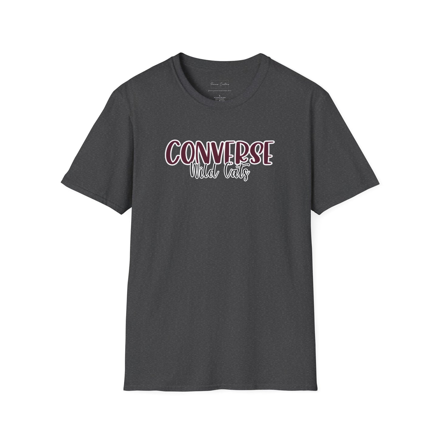 Gildan Converse Wildcats Style 2 Unisex Softstyle T-Shirt, Cute Graphic Tee, Team Spirit Shirt, Casual Wear, Gift for Fans