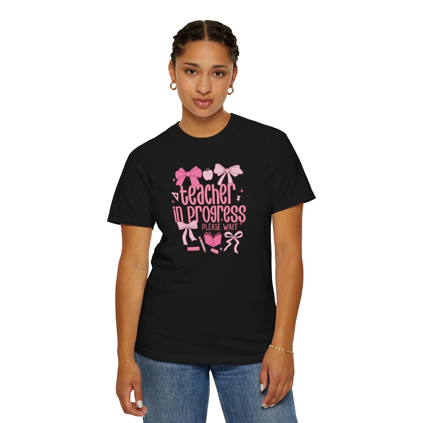 Comfort Colors Unisex Teacher in Progress T-Shirt - Perfect for Teachers, Back to School, Gifts, Classroom Apparel, Casual Wear