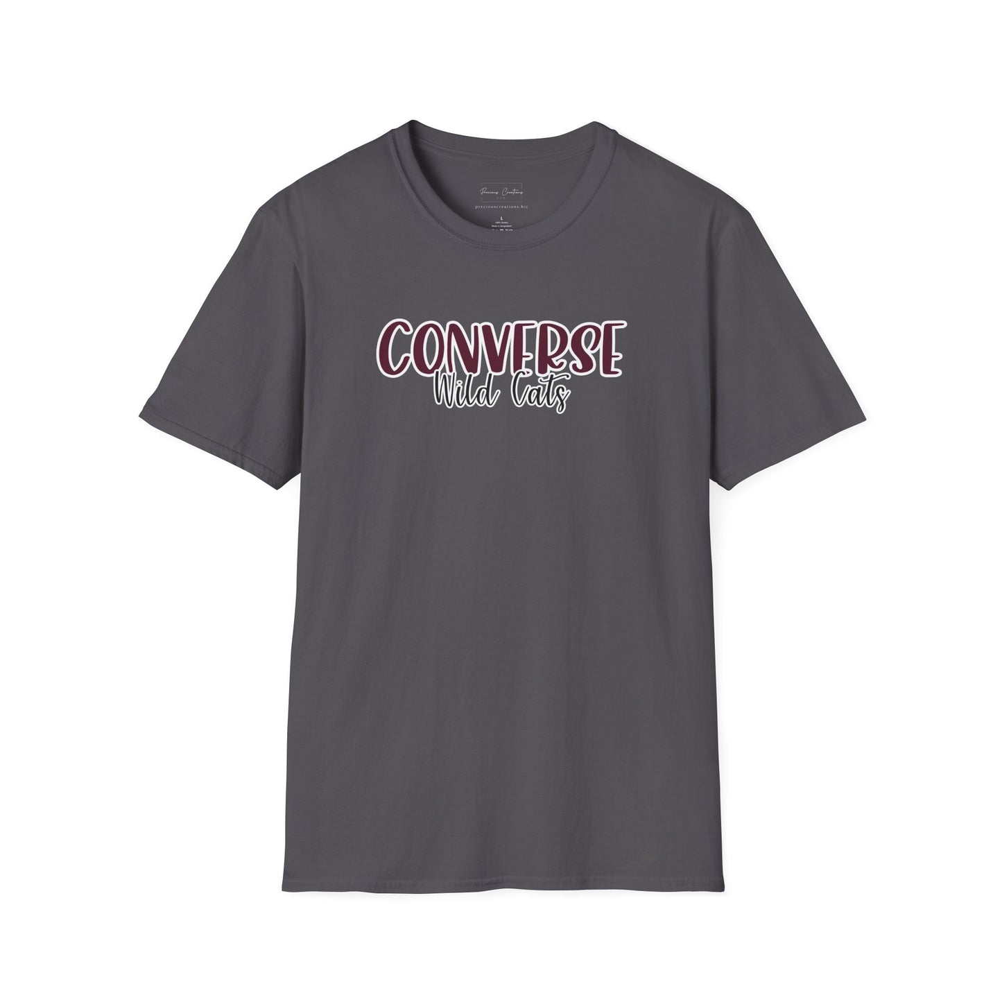 Gildan Converse Wildcats Style 2 Unisex Softstyle T-Shirt, Cute Graphic Tee, Team Spirit Shirt, Casual Wear, Gift for Fans