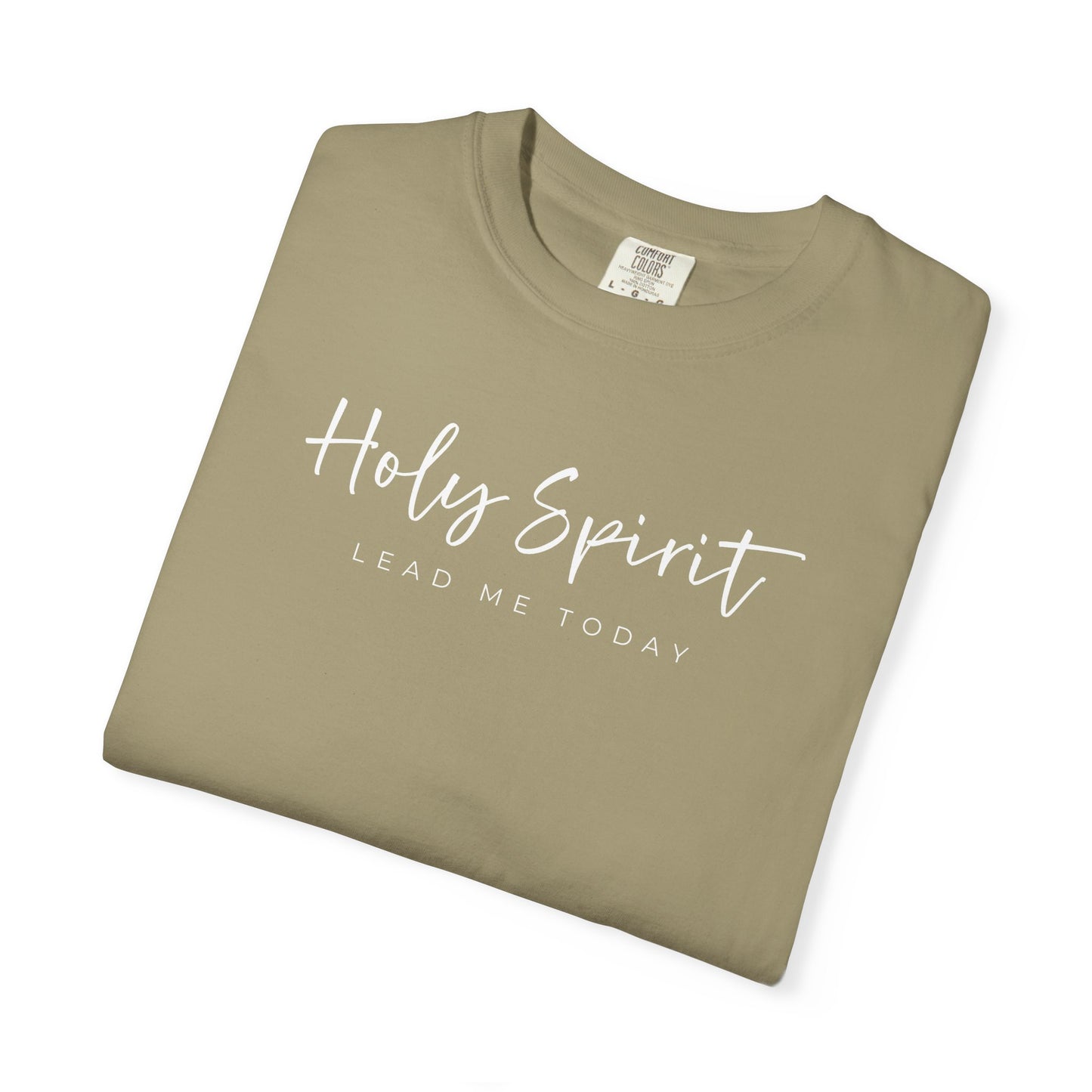 Comfort Colors Holy Spirit Unisex Garment-Dyed T-Shirt - Faith-Based Apparel for Everyday Wear, Spiritual Gift, Christian Tee, Inspirational Clothing
