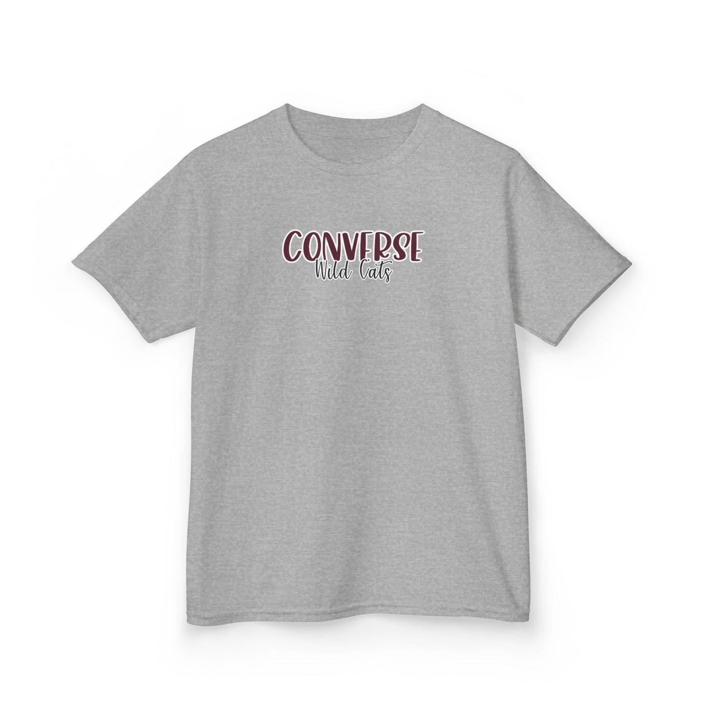 Gildan Kids Heavy Cotton Tee with Converse Wildcats Style 2 Design, Cute Children's T-Shirt, School Spirit Apparel, Gift for Young Fans, Sporty Kids Wear