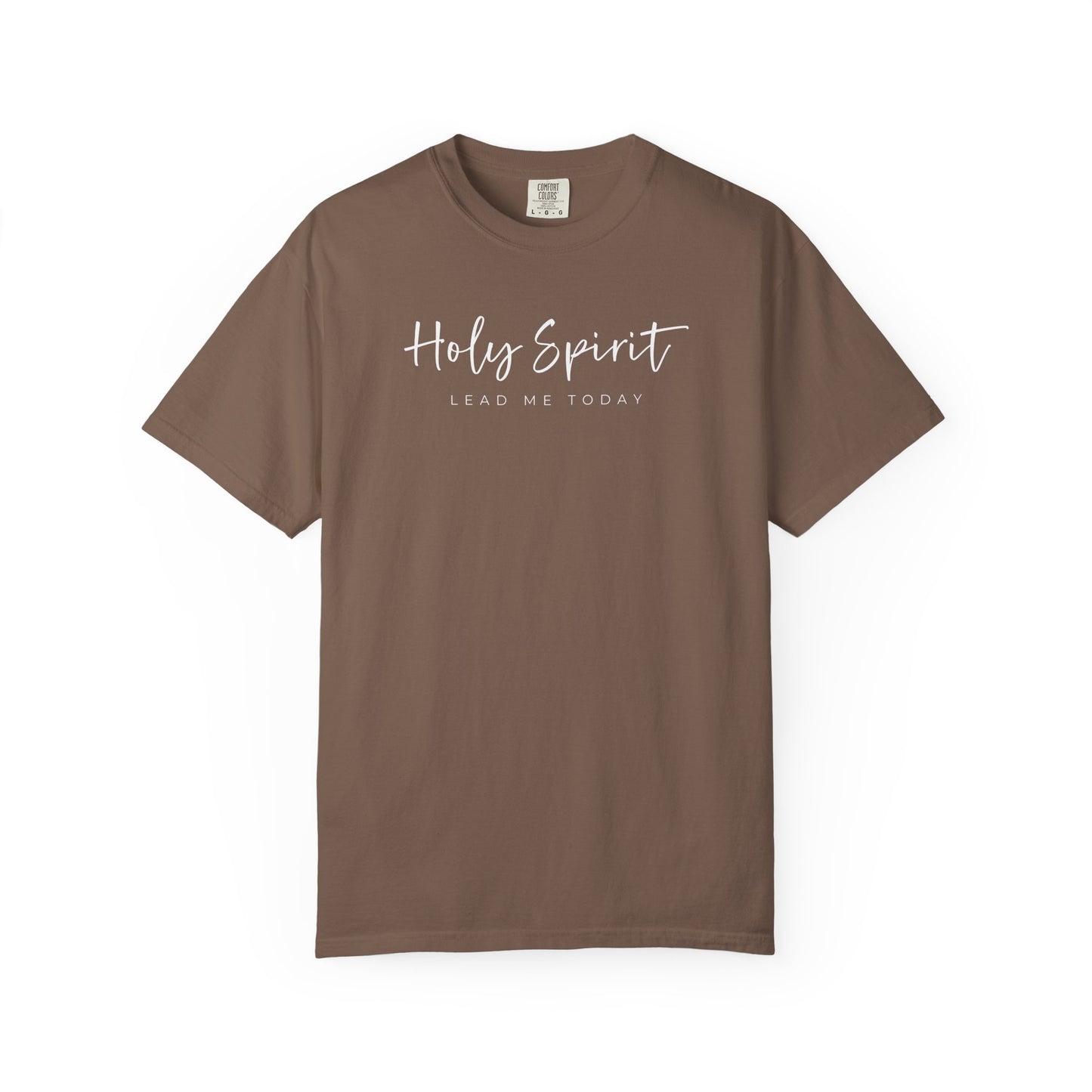 Comfort Colors Holy Spirit Unisex Garment-Dyed T-Shirt - Faith-Based Apparel for Everyday Wear, Spiritual Gift, Christian Tee, Inspirational Clothing