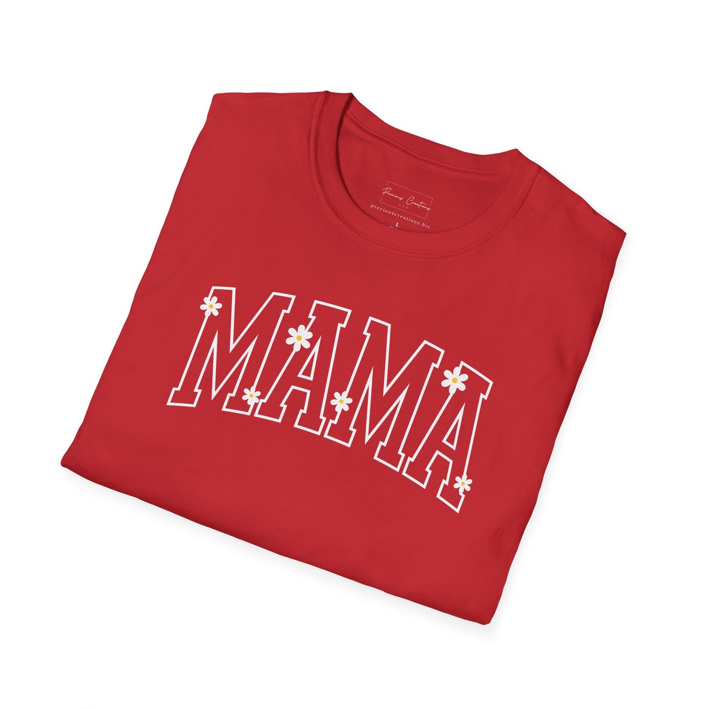 Gordy Fundraiser - Gildan Mama Unisex Softstyle T-Shirt, Gift for Moms, Mother's Day Tee, Family Matching Shirt, Casual Everyday Wear, Cute Mama Top