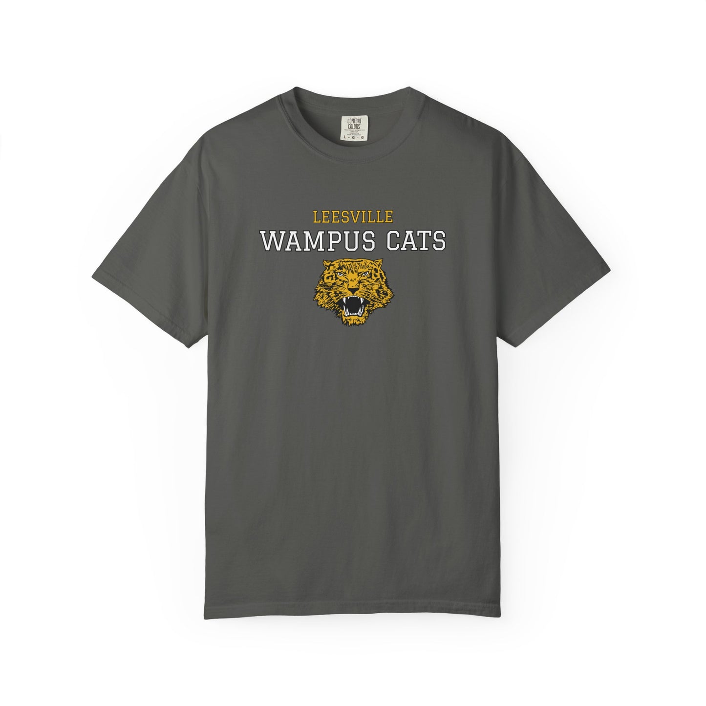 Comfort Colors Wampus Cats Unisex Garment-Dyed T-shirt, School Spirit Tee, Casual Wear, Unique Gift, School Apparel, Fan Merchandise