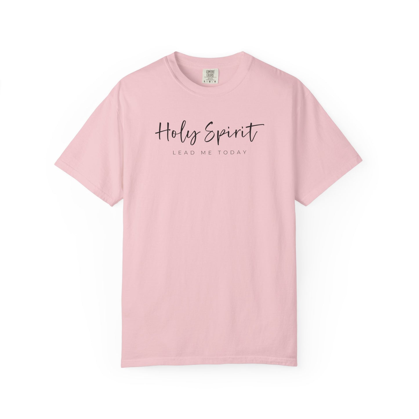 Comfort Colors Holy Spirit Unisex Garment-Dyed T-Shirt - Faith-Based Apparel for Everyday Wear, Spiritual Gift, Christian Tee, Inspirational Clothing