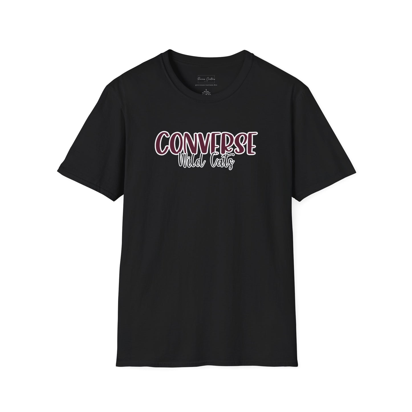 Gildan Converse Wildcats Style 2 Unisex Softstyle T-Shirt, Cute Graphic Tee, Team Spirit Shirt, Casual Wear, Gift for Fans