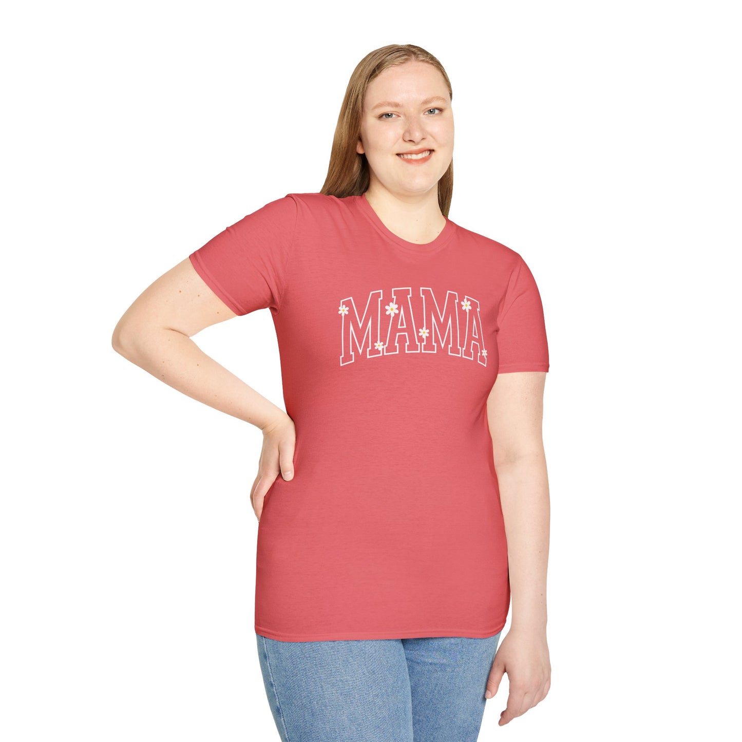 Gordy Fundraiser - Gildan Mama Unisex Softstyle T-Shirt, Gift for Moms, Mother's Day Tee, Family Matching Shirt, Casual Everyday Wear, Cute Mama Top