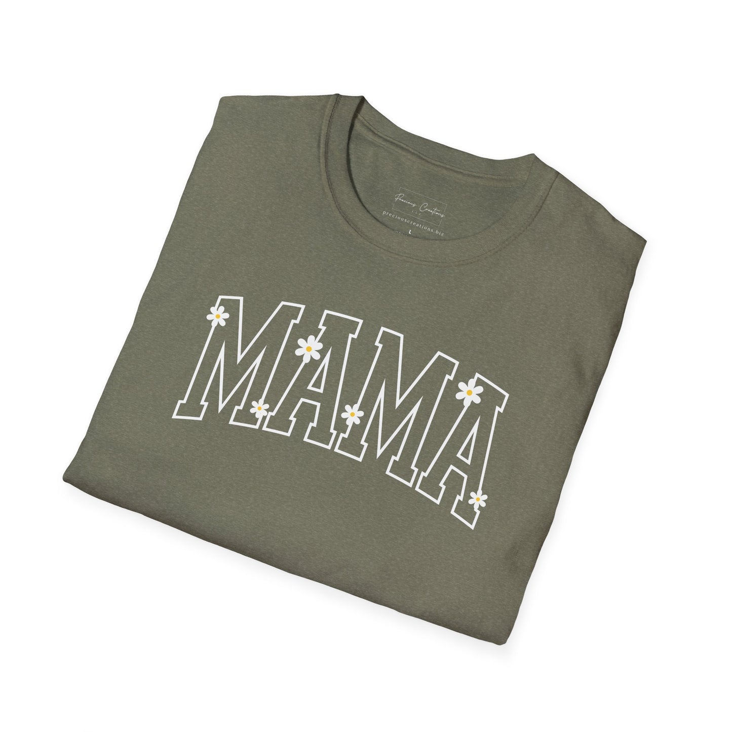 Gordy Fundraiser - Gildan Mama Unisex Softstyle T-Shirt, Gift for Moms, Mother's Day Tee, Family Matching Shirt, Casual Everyday Wear, Cute Mama Top