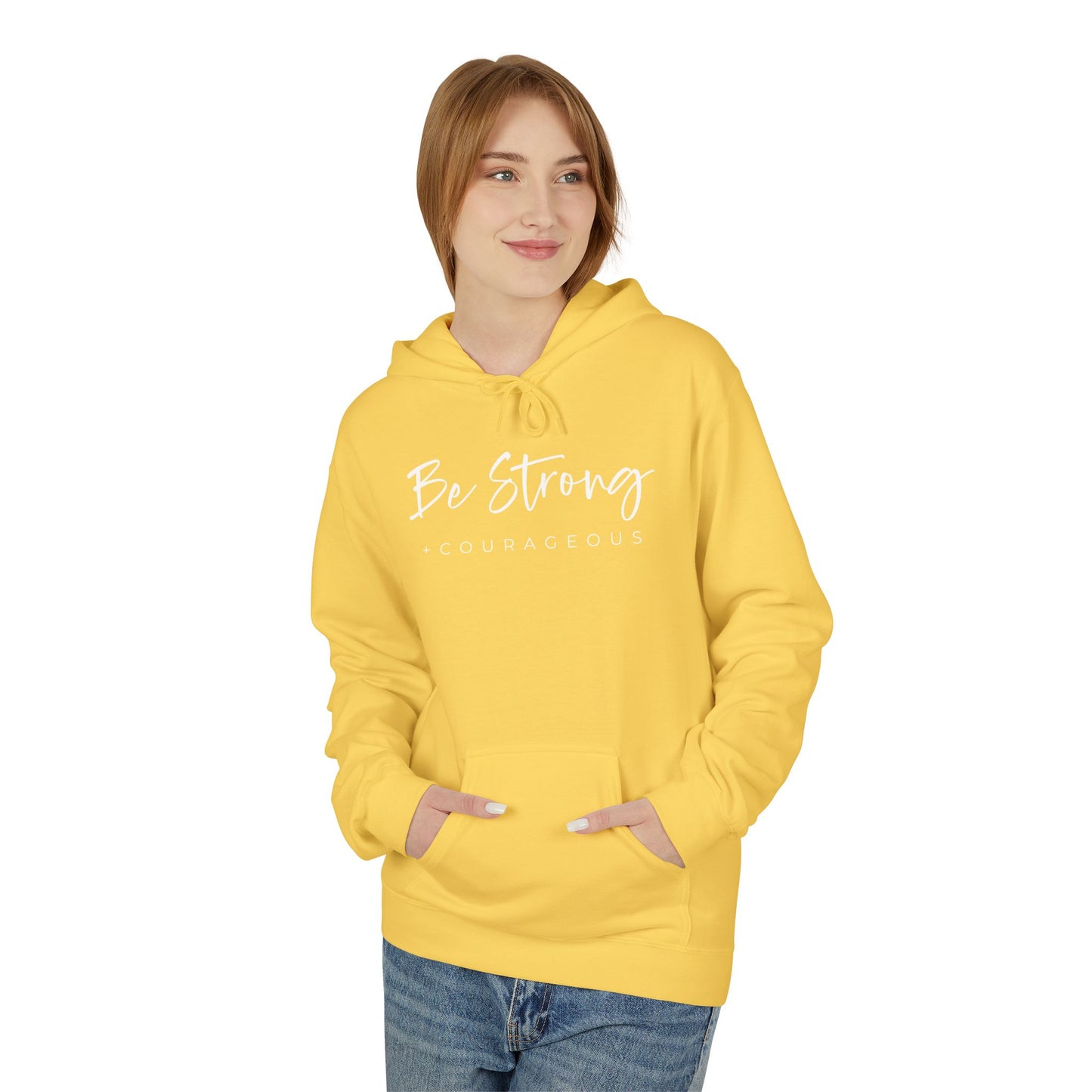 Gildan Be Strong Cozy Unisex Midweight Fleece Hoodie for Every Occasion, Soft Casual Wear, Perfect for Gifting, Everyday Comfort, Lifestyle Hoodie