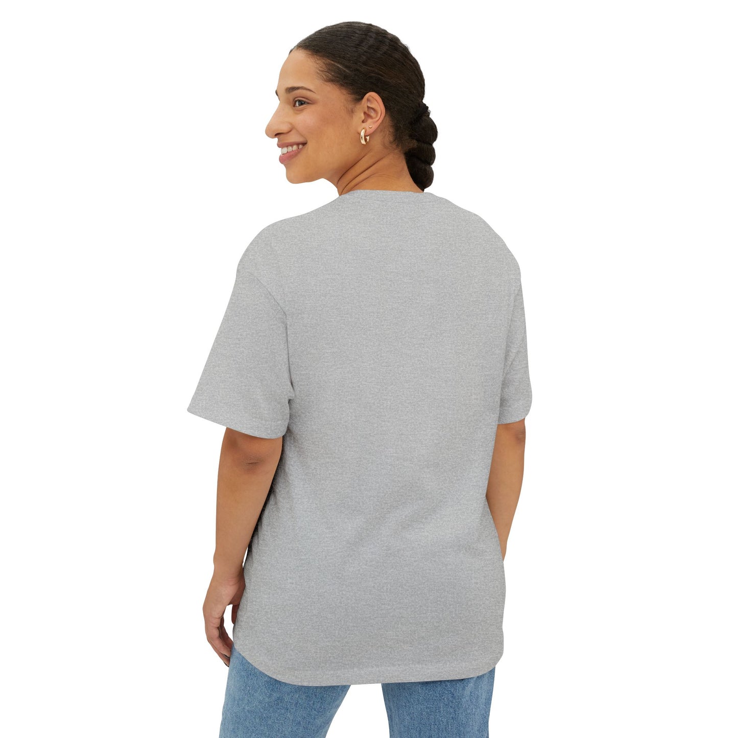 Bella + Canvas Teaching is a Work of Heart Unisex Oversized Boxy Tee