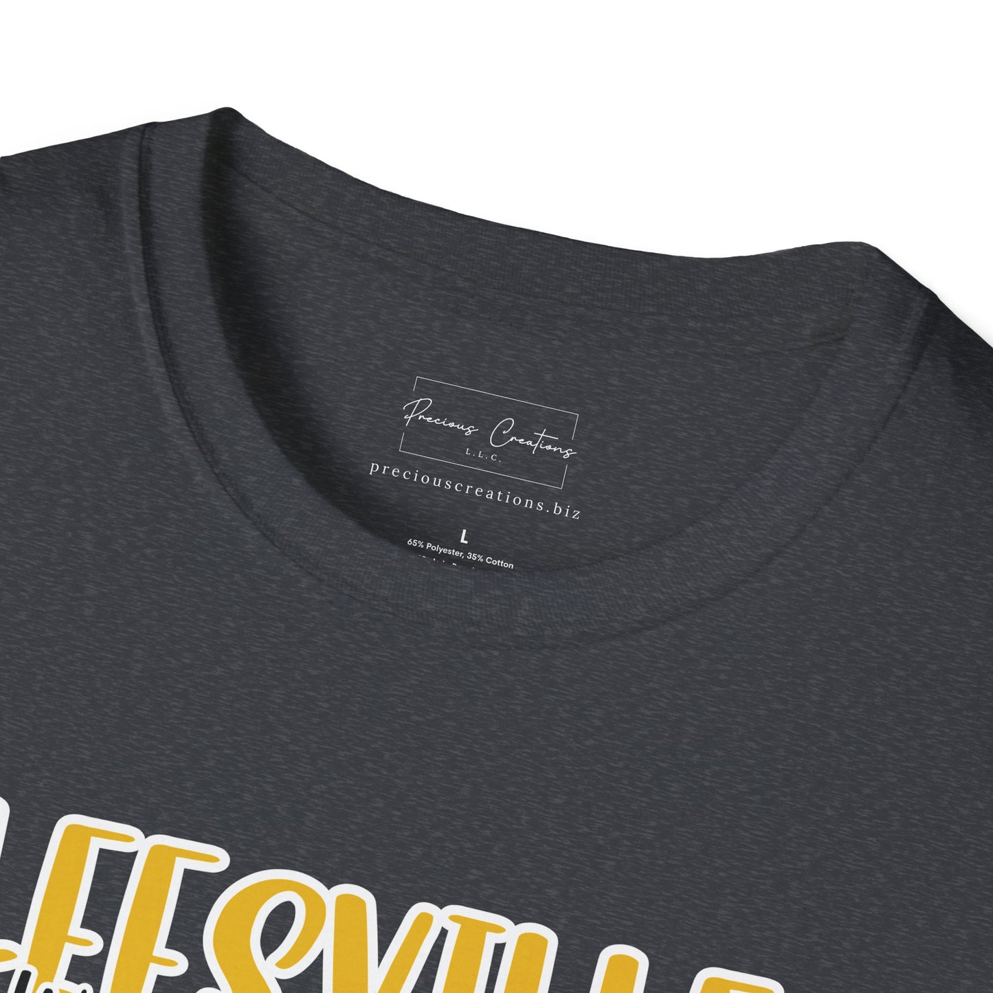 Copy of Gildan Leesville Wampus Cats Style 2 Unisex Softstyle T-Shirt, Cute Graphic Tee, Team Spirit Shirt, Casual Wear, Gift for Fans