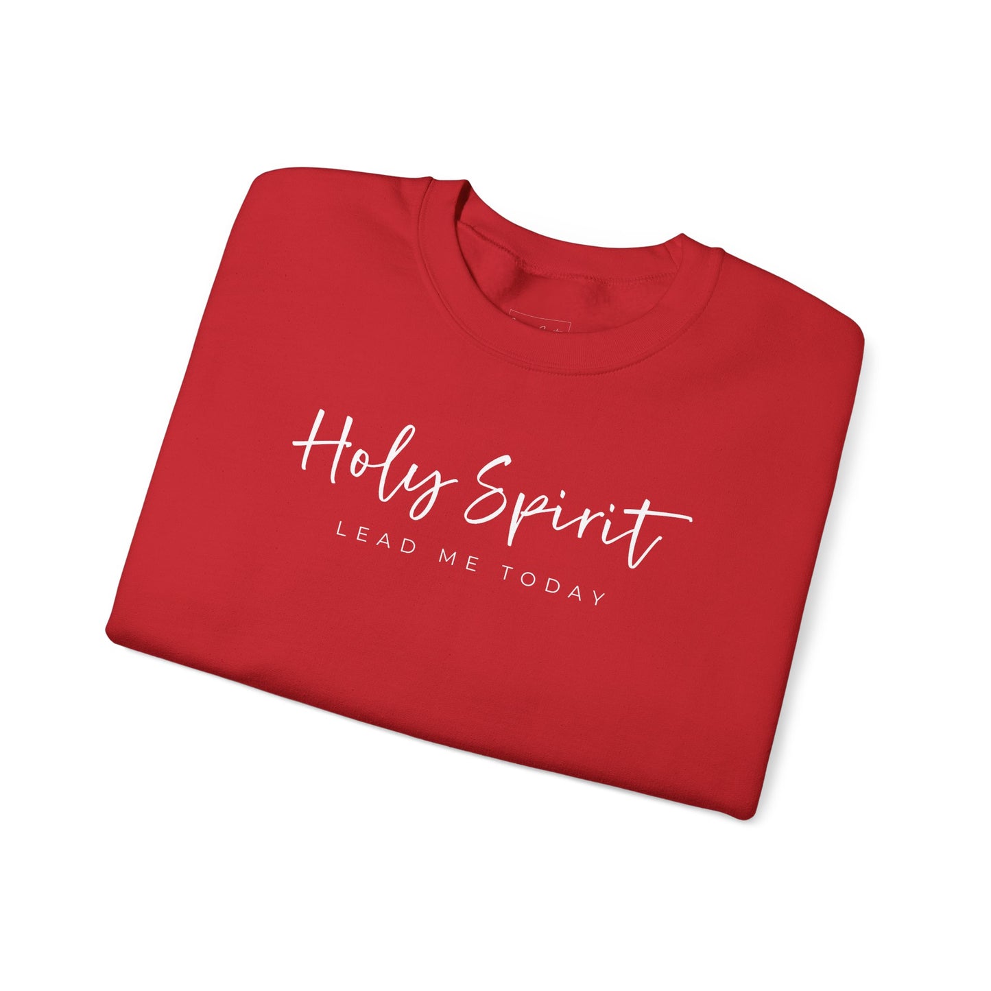 Gildan Comfortable Unisex Crewneck Sweatshirt - "Holy Spirit Lead Me Today" - Faithful Gift, Cozy Wear, Inspirational Apparel, Spiritual [...]