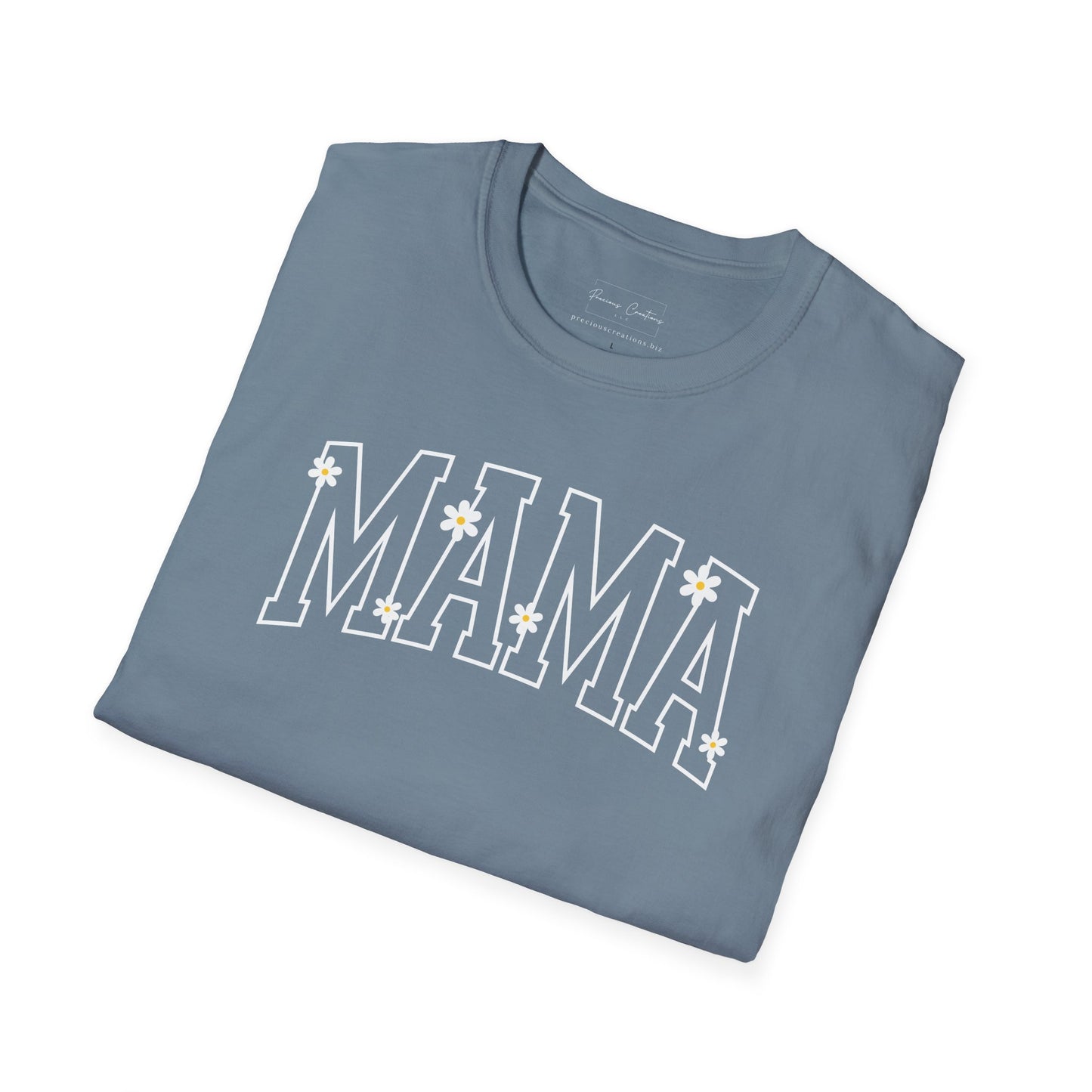 Gordy Fundraiser - Gildan Mama Unisex Softstyle T-Shirt, Gift for Moms, Mother's Day Tee, Family Matching Shirt, Casual Everyday Wear, Cute Mama Top