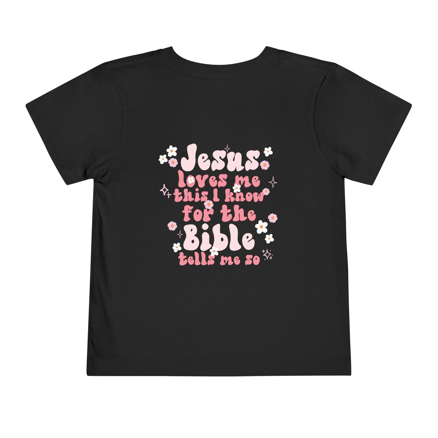 Bella + Canvas Toddler Tee - Jesus Loves Me Short Sleeve Shirt, Kids Faith T-Shirt, Christian Toddler Tee, Cute Scripture Shirt, Religious Gift for [...]