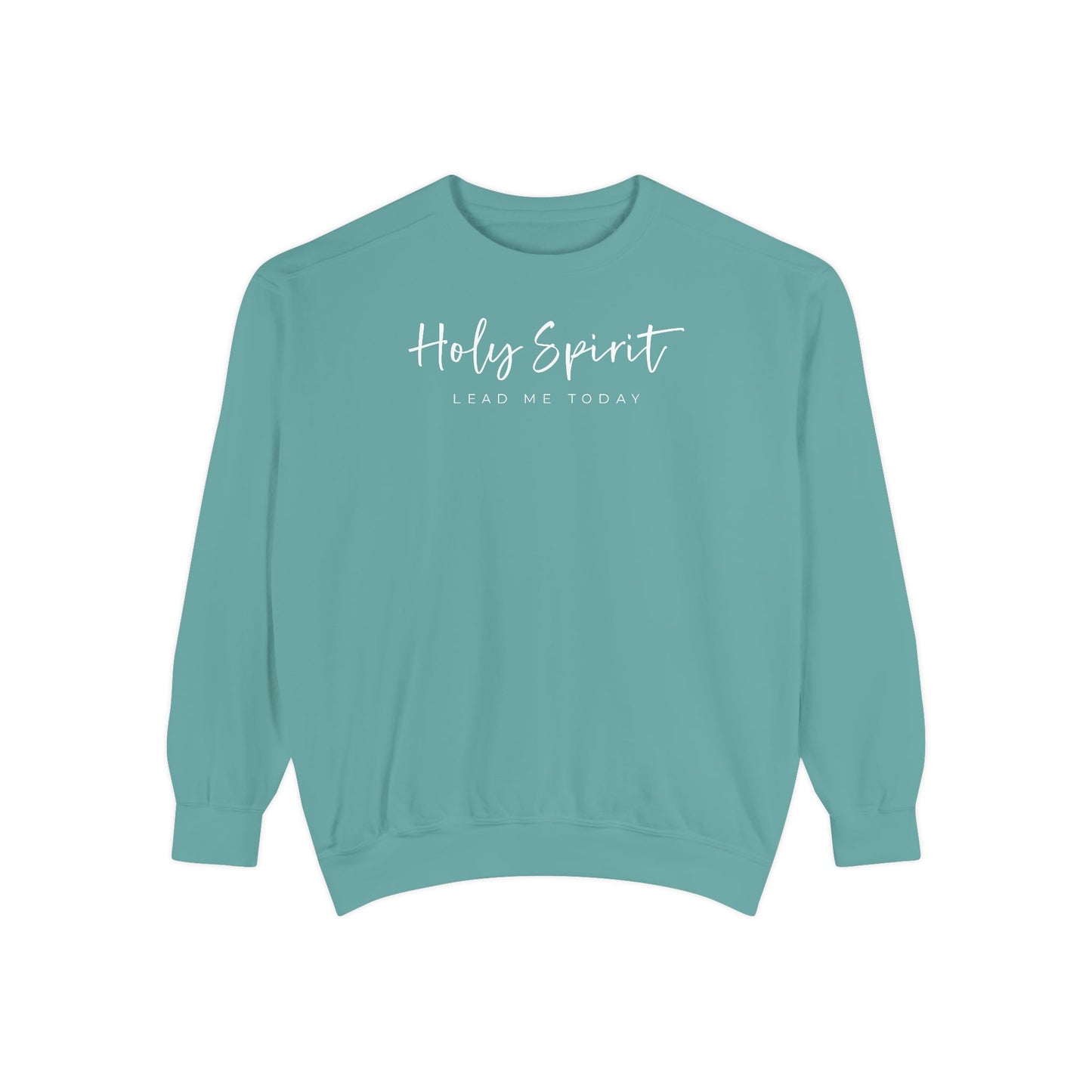 Comfort Colors Holy Spirit Sweatshirt, Spiritual Clothing, Faith-Based Apparel, Cozy Gift for Believers, Comfortable Everyday Wear