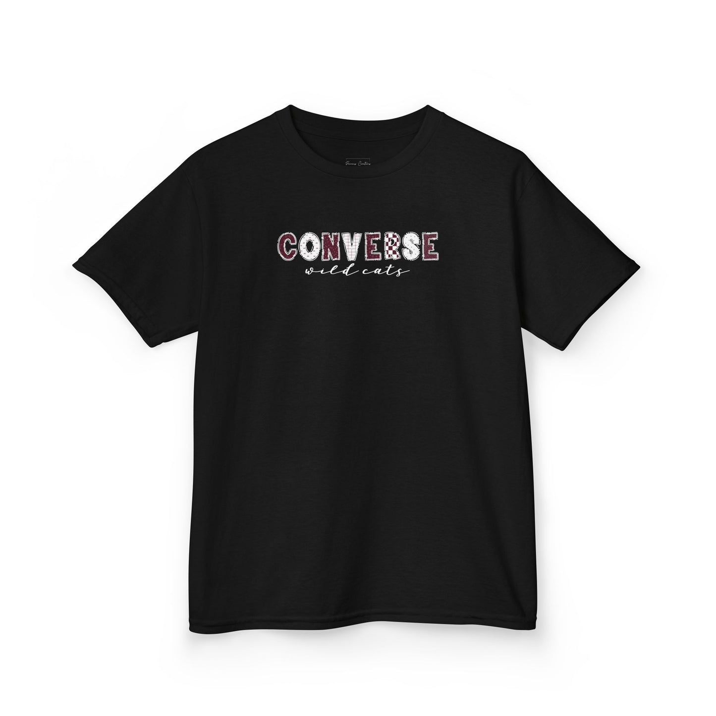 Gildan Kids Heavy Cotton Tee with Converse Wildcats Design, Cute Children's T-Shirt, School Spirit Apparel, Gift for Young Fans, Sporty Kids Wear