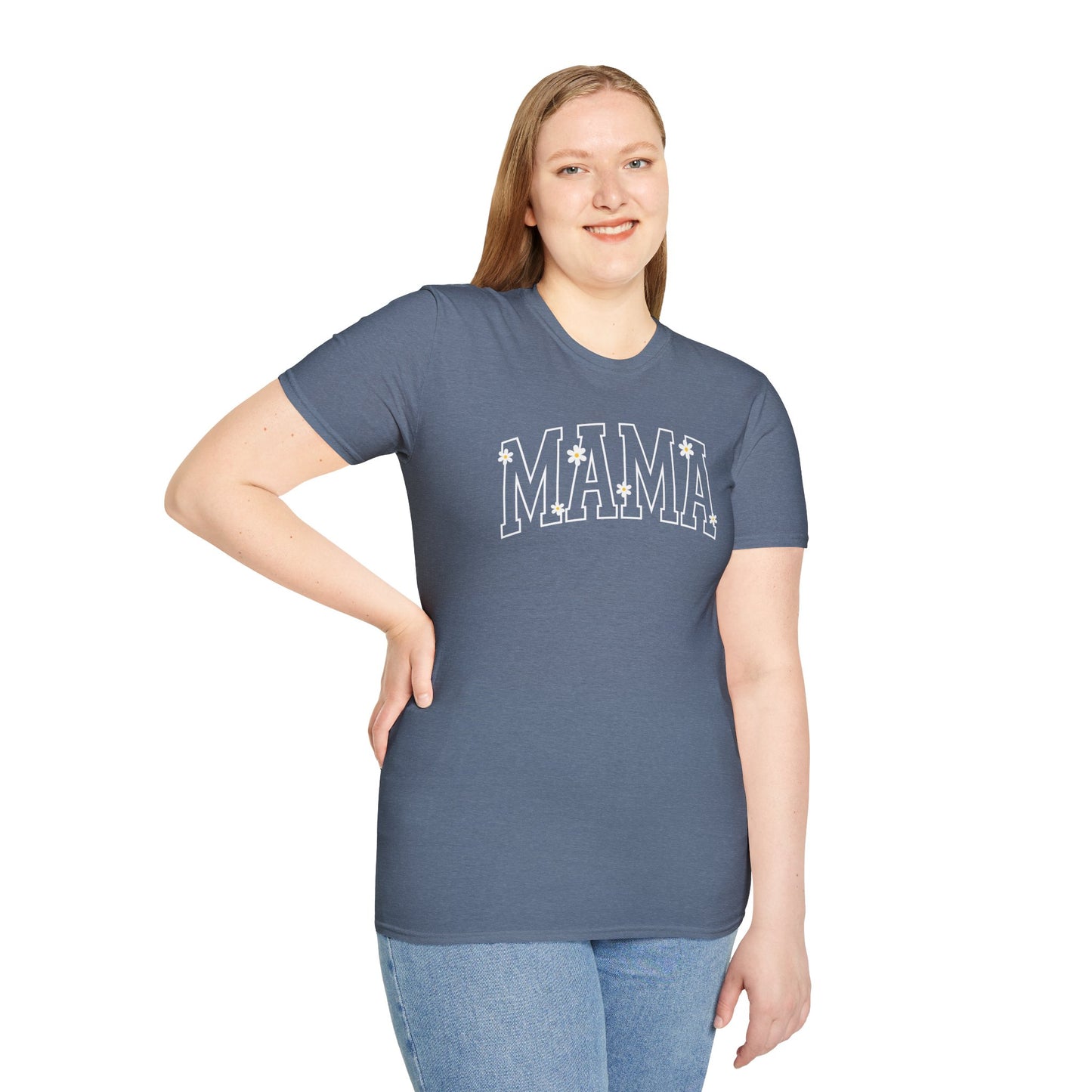 Gordy Fundraiser - Gildan Mama Unisex Softstyle T-Shirt, Gift for Moms, Mother's Day Tee, Family Matching Shirt, Casual Everyday Wear, Cute Mama Top