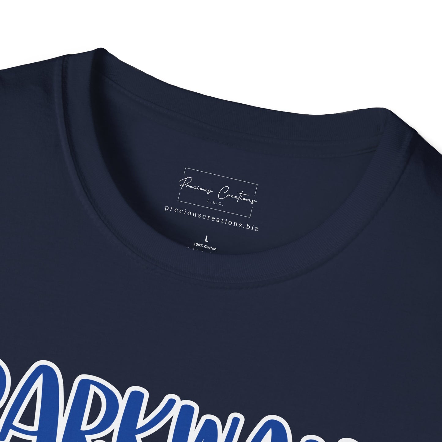 Gildan Parkway Patriots Style 2 Unisex Softstyle T-Shirt, Cute Graphic Tee, Team Spirit Shirt, Casual Wear, Gift for Fans