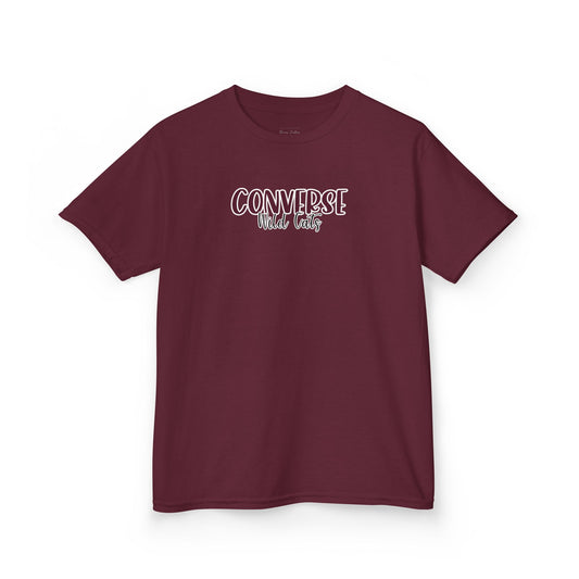 Gildan Kids Heavy Cotton Tee with Converse Wildcats Style 2 Design, Cute Children's T-Shirt, School Spirit Apparel, Gift for Young Fans, Sporty Kids Wear
