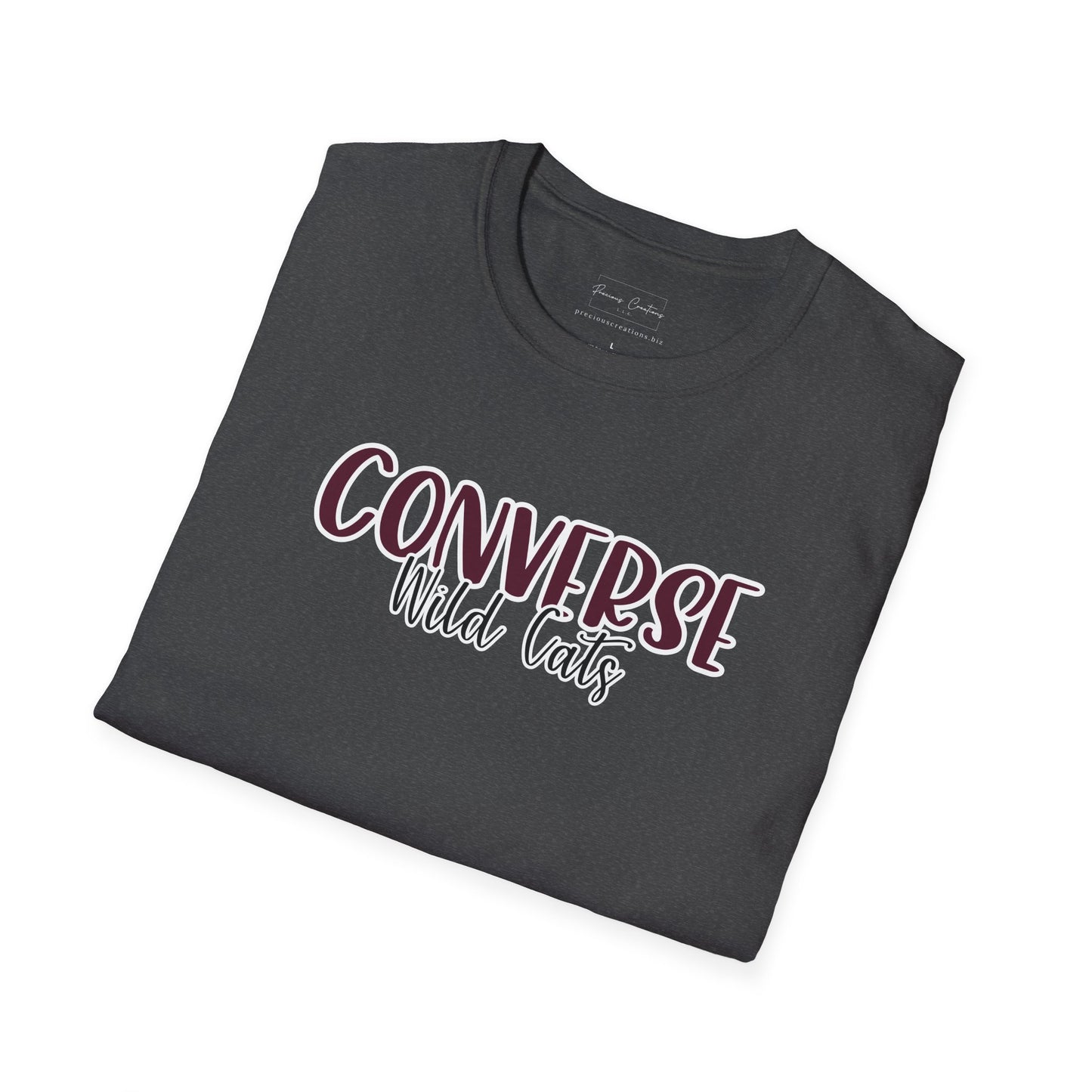 Gildan Converse Wildcats Style 2 Unisex Softstyle T-Shirt, Cute Graphic Tee, Team Spirit Shirt, Casual Wear, Gift for Fans