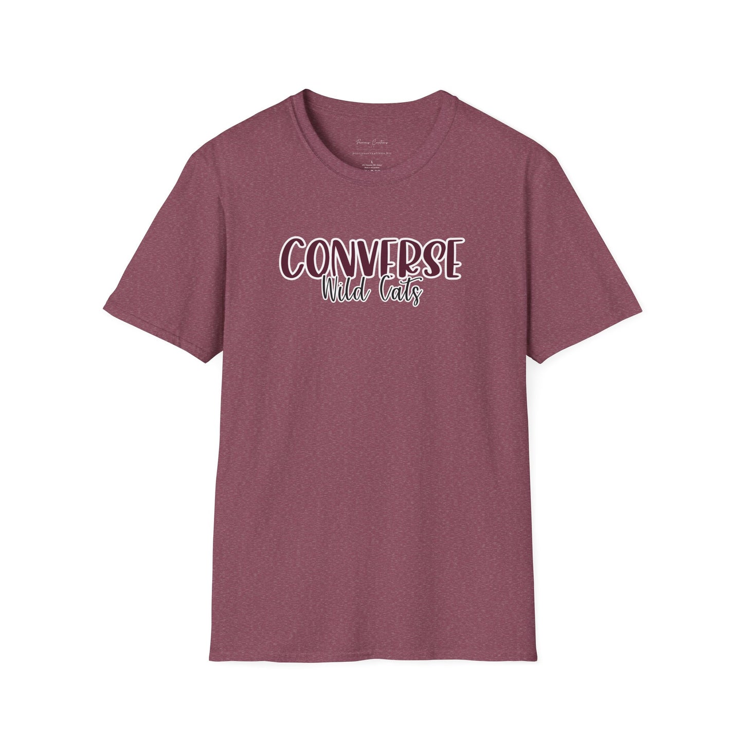 Gildan Converse Wildcats Style 2 Unisex Softstyle T-Shirt, Cute Graphic Tee, Team Spirit Shirt, Casual Wear, Gift for Fans