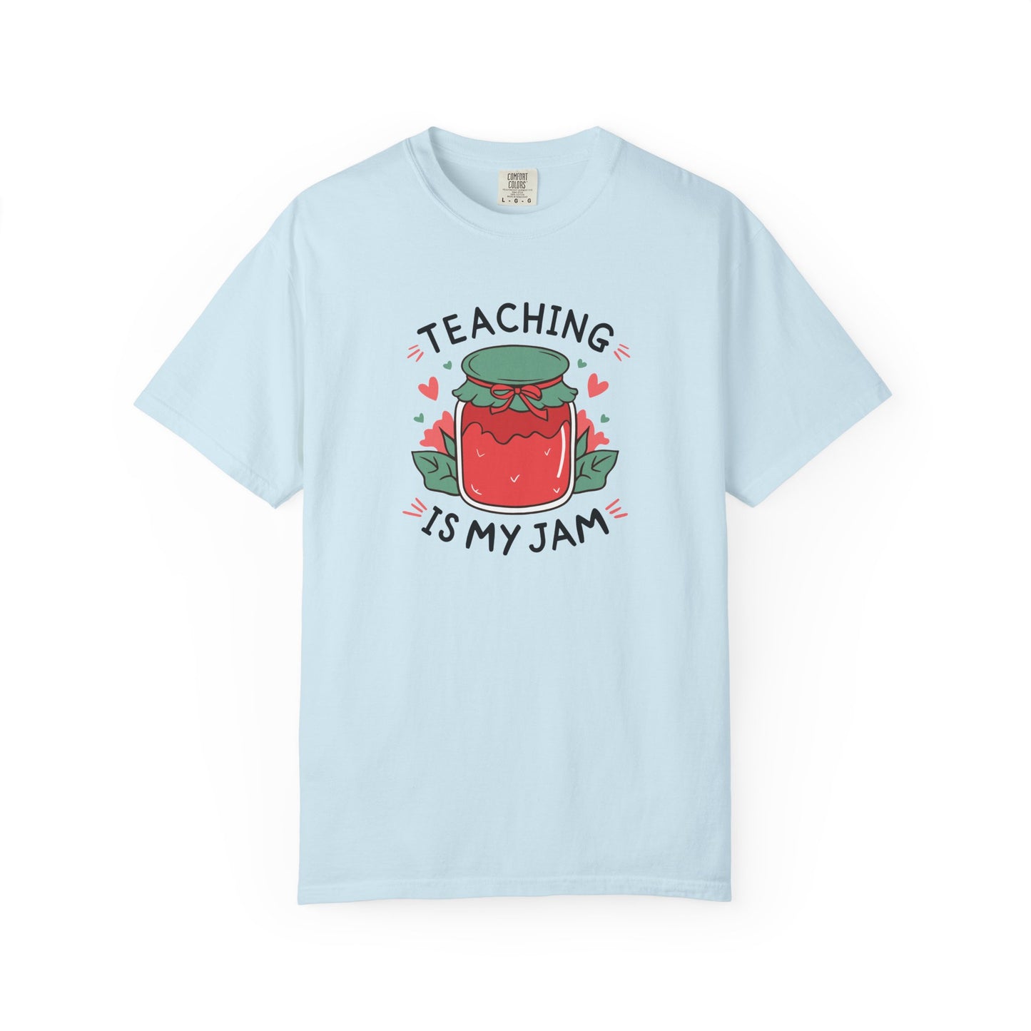 Comfort Colors Unisex Teaching is my Jam T-Shirt - Perfect for Teachers, Back to School, Gifts, Classroom Apparel, Casual Wear
