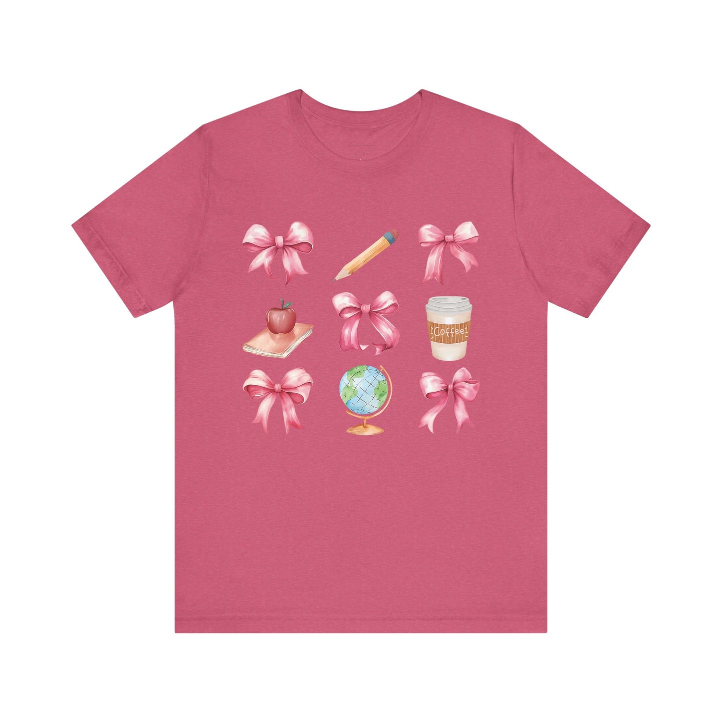 Bella + Canvas Back to School Vibes Tee, Teacher Gift Shirt, Educational Humor Short Sleeve, Cute School Supplies Design, School Spirit Apparel, Fall [...]