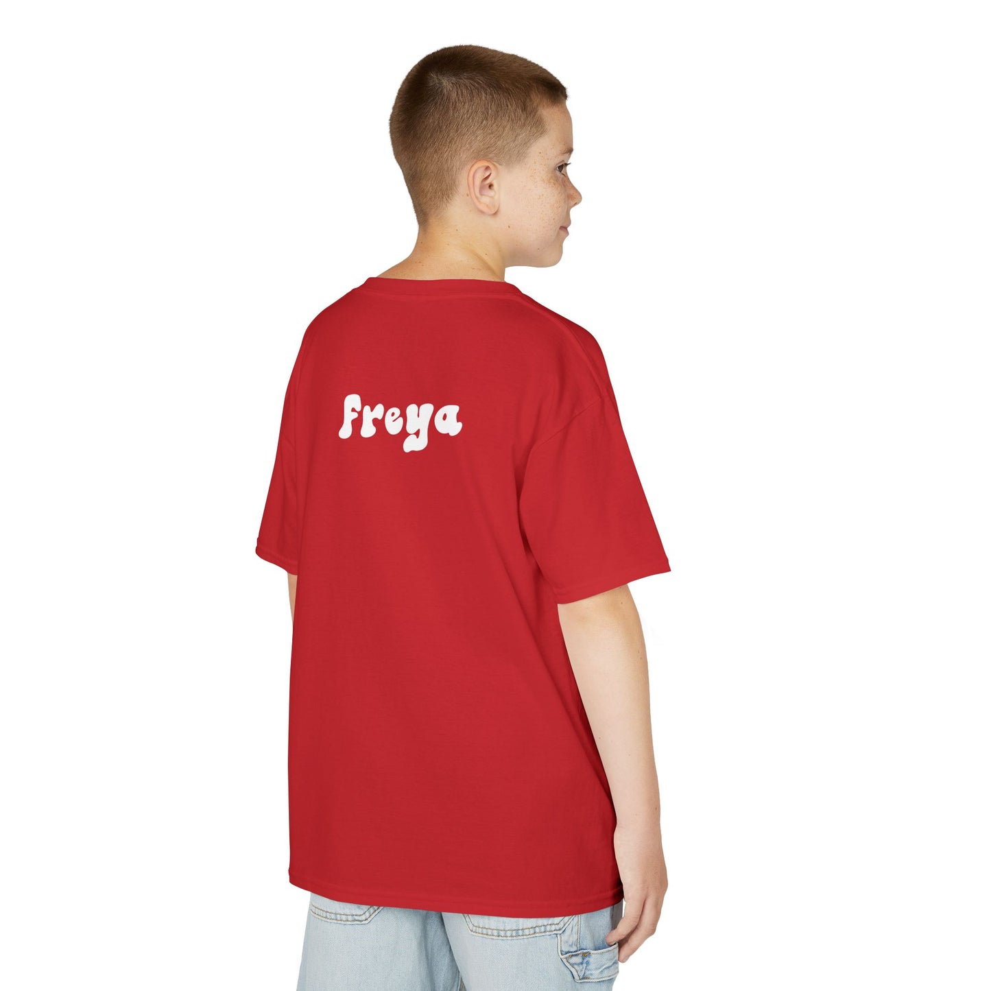 Custom Name Gildan Kids Heavy Cotton Tee with Pickering Design, Cute Children's T-Shirt, School Spirit Apparel, Gift for Young Fans, Sporty Kids Wear