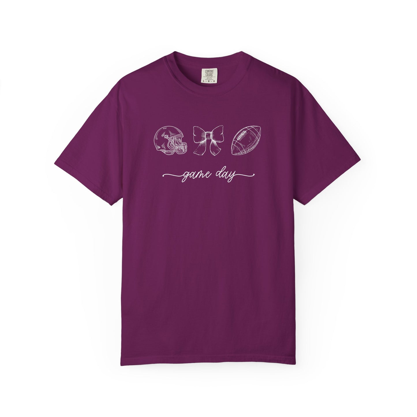 Gordy Fundraiser - Comfort Colors Game Day Garment-Dyed T-Shirt, Casual Sports Tee, Perfect for Tailgating, Football Fan Apparel, Unique Gift for Sports Lovers