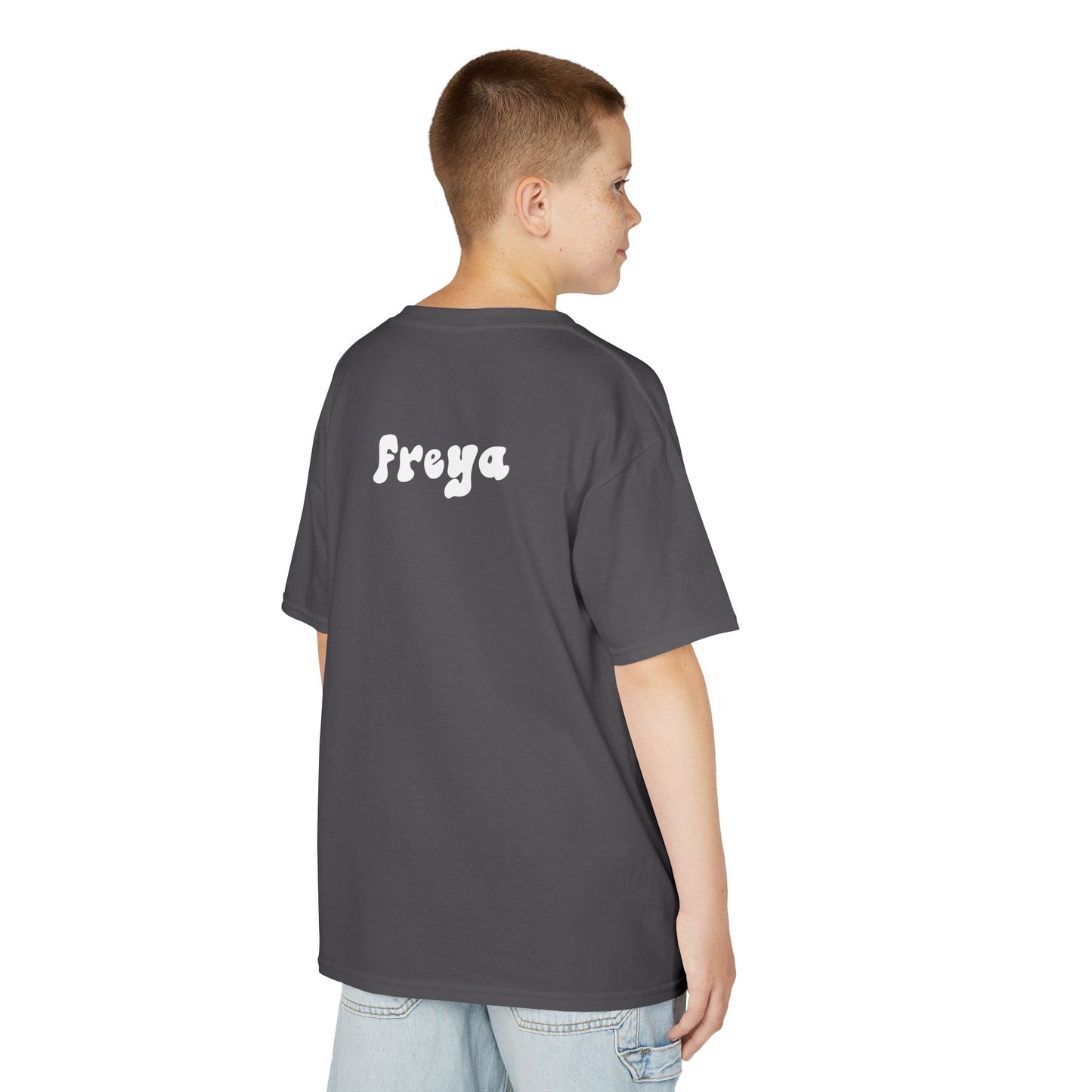 Custom Name Gildan Kids Heavy Cotton Tee with Pickering Design, Cute Children's T-Shirt, School Spirit Apparel, Gift for Young Fans, Sporty Kids Wear