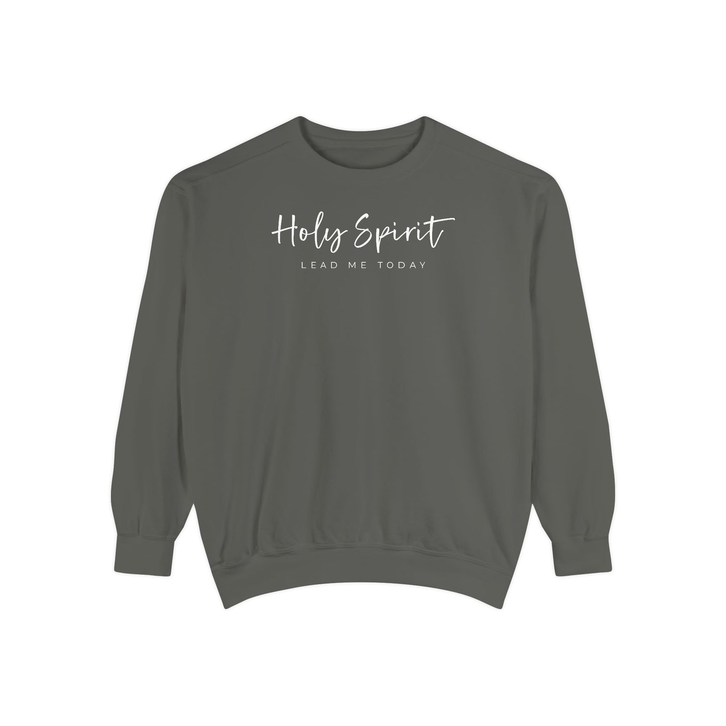 Comfort Colors Holy Spirit Sweatshirt, Spiritual Clothing, Faith-Based Apparel, Cozy Gift for Believers, Comfortable Everyday Wear
