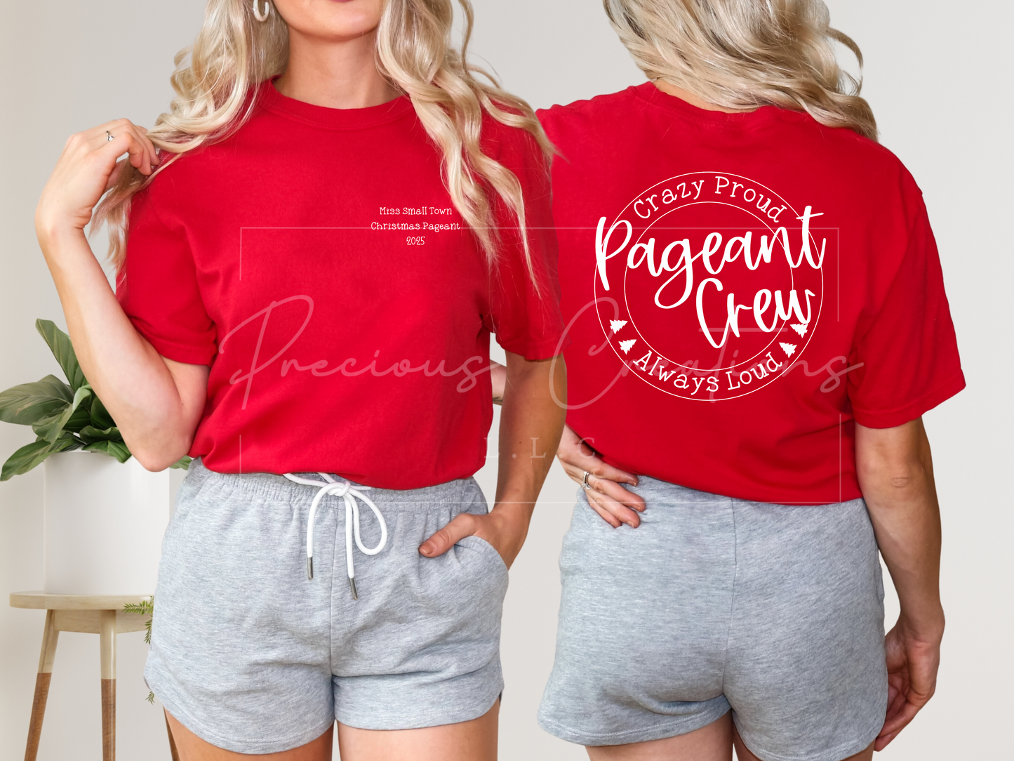 Gordy Fundraiser - Comfort Colors Unisex Garment-Dyed T-Shirt for Pageant Crew, Soft Cotton Tee, Gift for Pageant Supporters, Casual Wear, Team T-Shirt, Comfortable Fashion