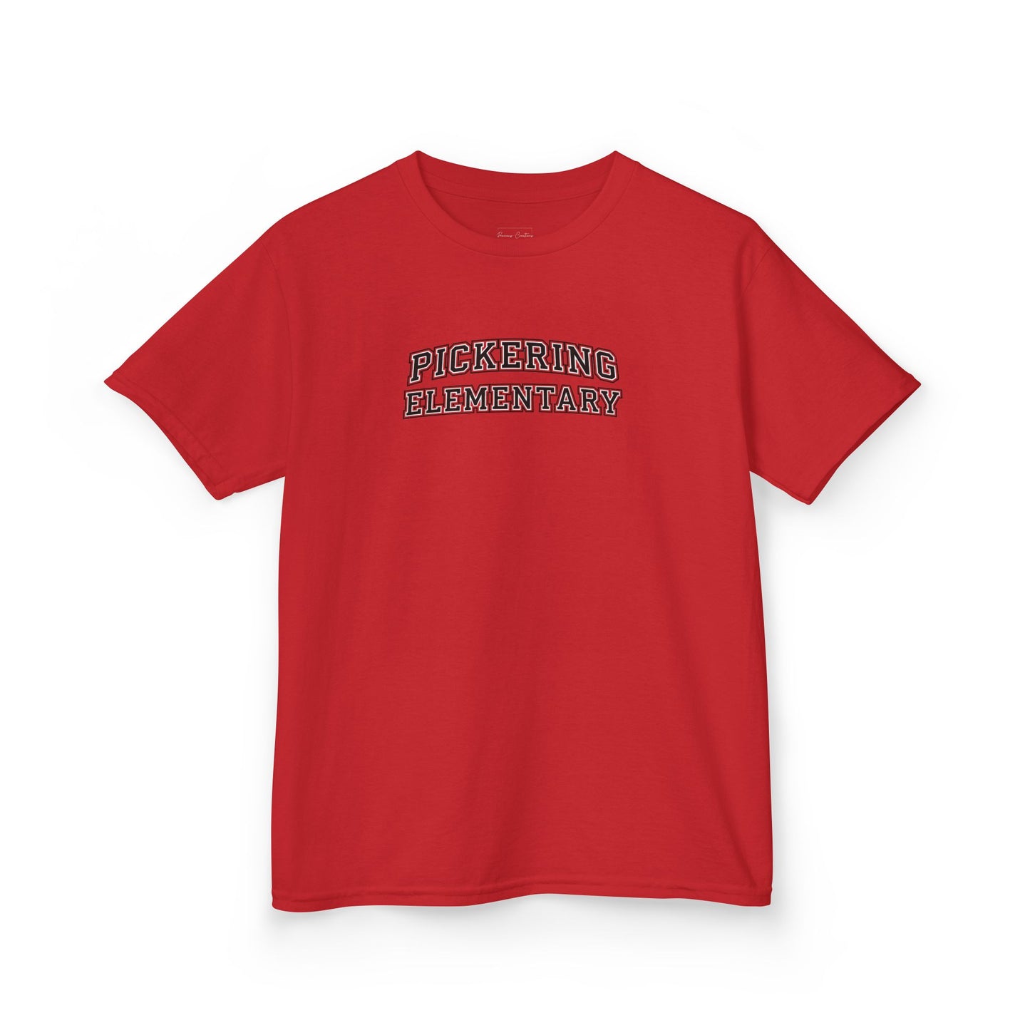 Custom Name Gildan Kids Heavy Cotton Tee with Pickering Design, Cute Children's T-Shirt, School Spirit Apparel, Gift for Young Fans, Sporty Kids Wear