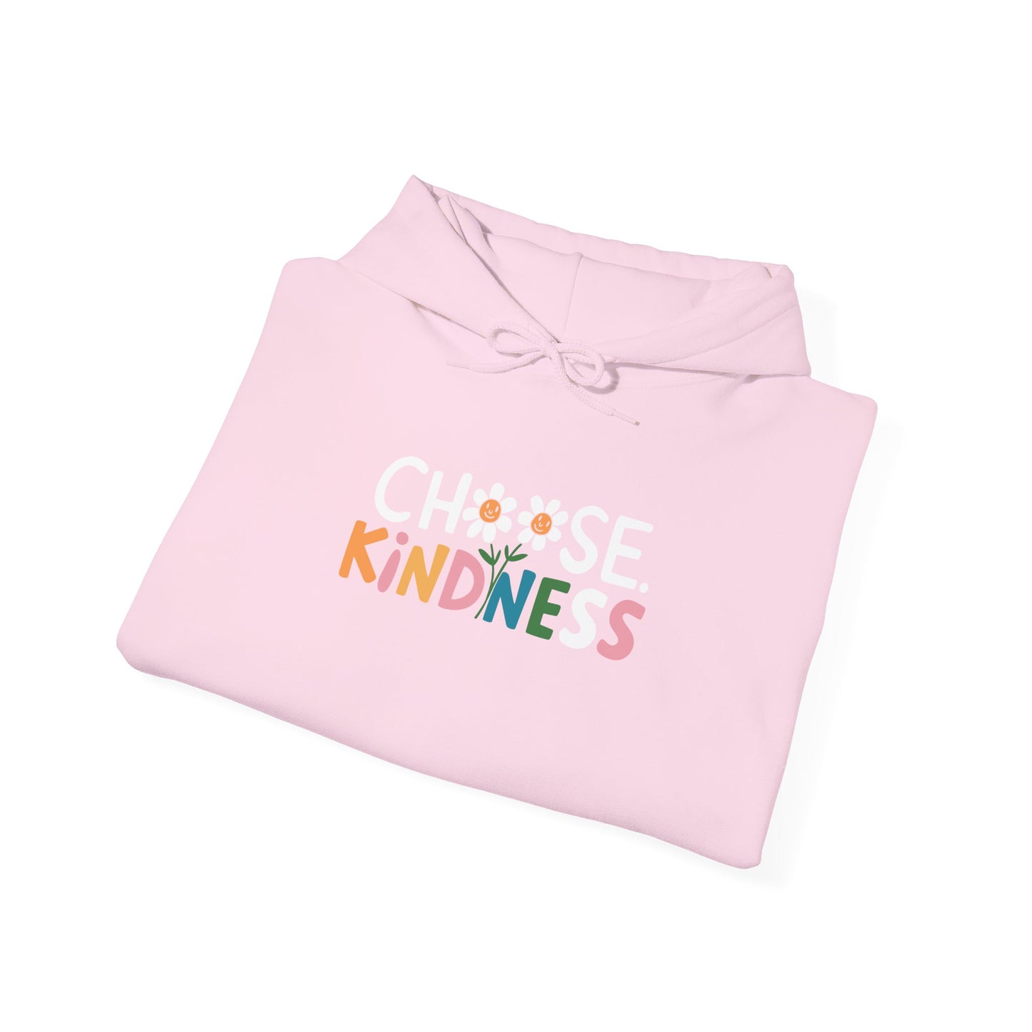 Gildan Choose Kindness Hoodie, Comfortable Sweatshirt, Gift for Friends, Inspirational Apparel, Cozy Layering