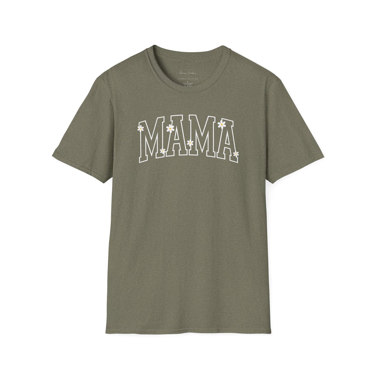 Gordy Fundraiser - Gildan Mama Unisex Softstyle T-Shirt, Gift for Moms, Mother's Day Tee, Family Matching Shirt, Casual Everyday Wear, Cute Mama Top