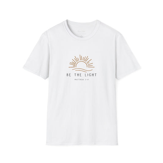 Gordy Fundraiser - Gildan Be the Light Unisex Softstyle T-Shirt, Inspirational Tee, Gift for Friends, Motivational Apparel