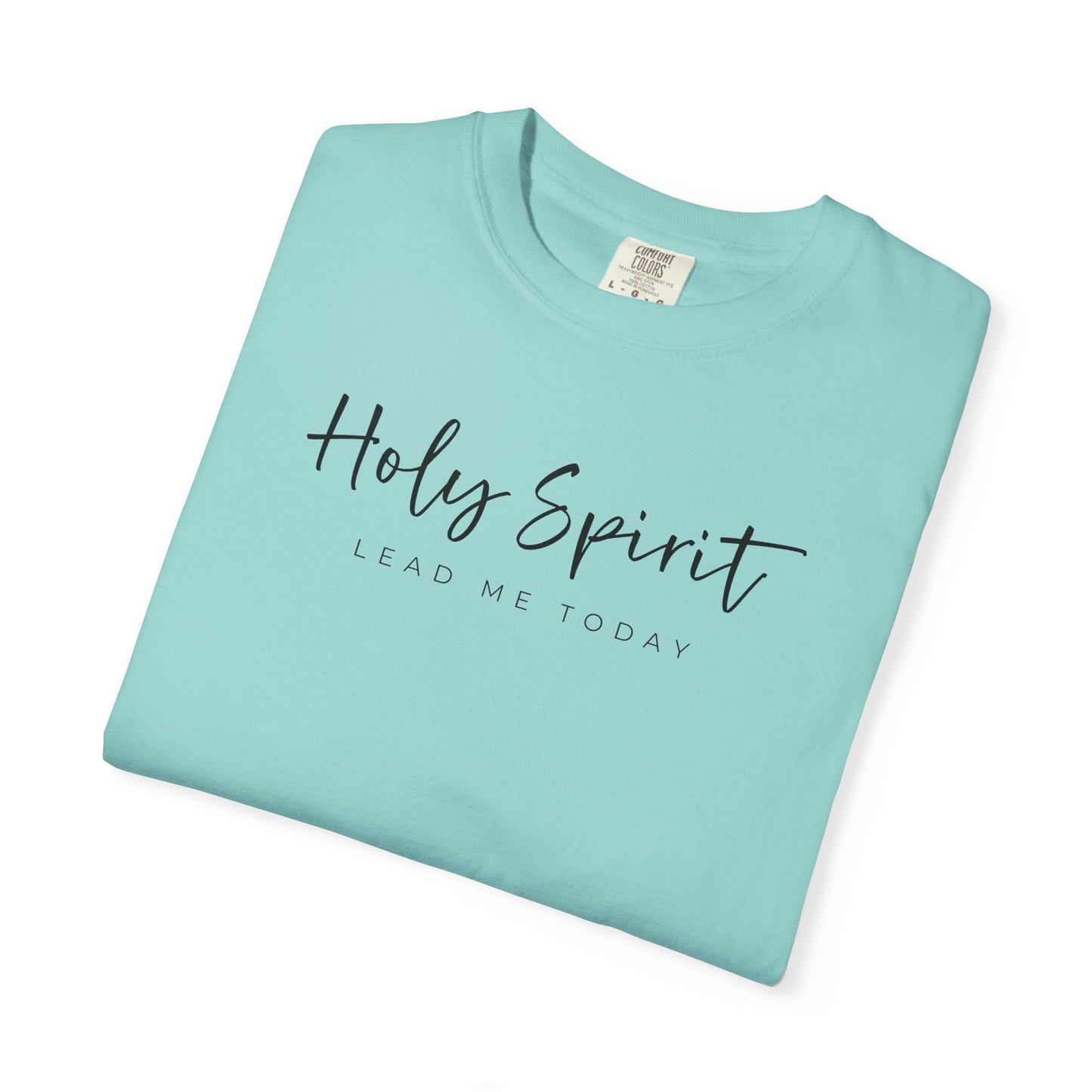 Comfort Colors Holy Spirit Unisex Garment-Dyed T-Shirt - Faith-Based Apparel for Everyday Wear, Spiritual Gift, Christian Tee, Inspirational Clothing