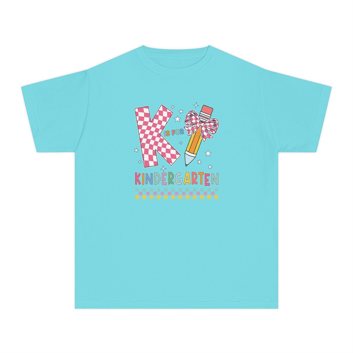 Kindergarten Adventure Youth Tee, Kids School Shirt, Cute Graphic T-Shirt, Back to School Gift, Classroom Outfit, Fun Learning Apparel