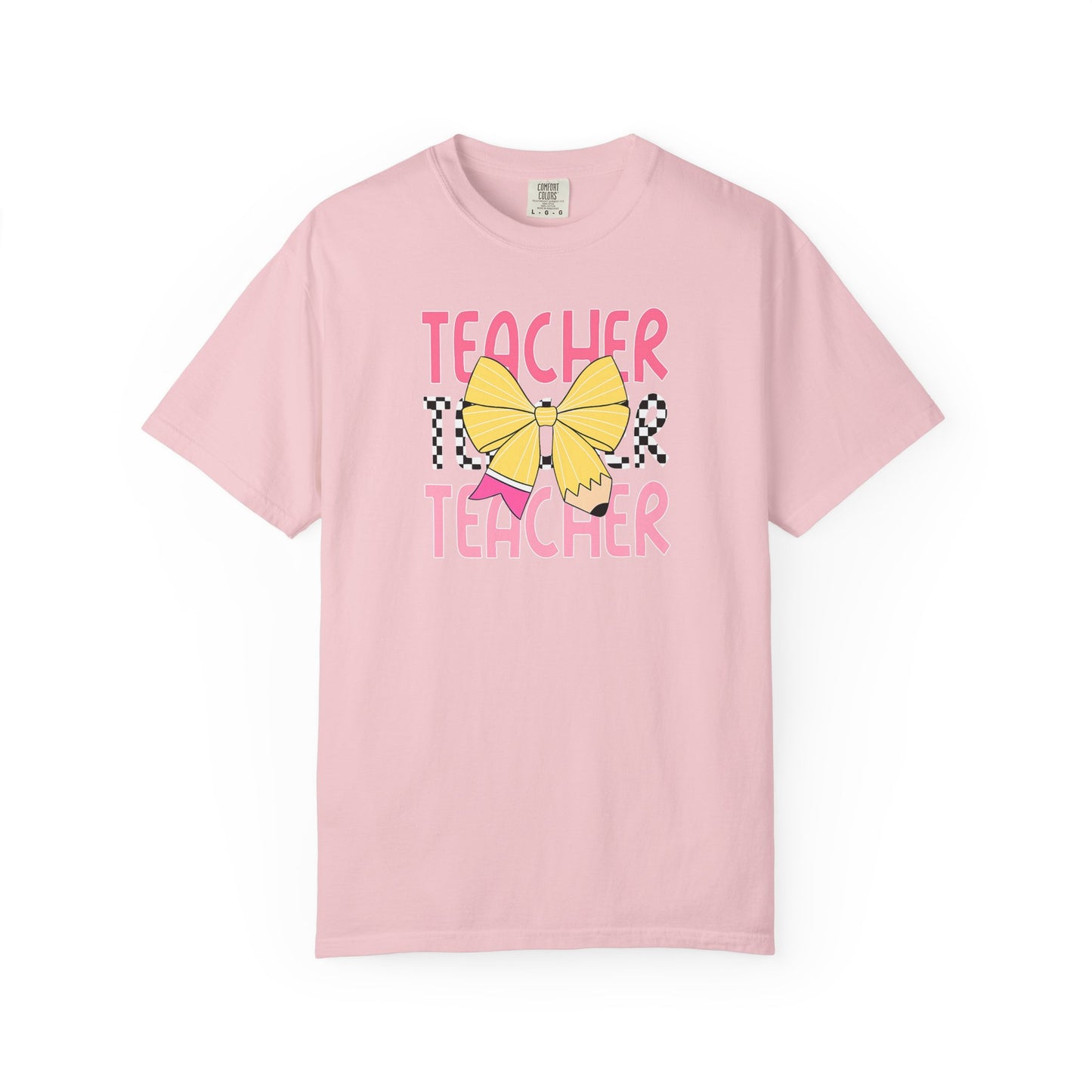 Comfort Colors Teacher  T-Shirt, Gift for Educators, Unisex Garment-Dyed Tee, Back to School Shirt, Fun Teacher Apparel
