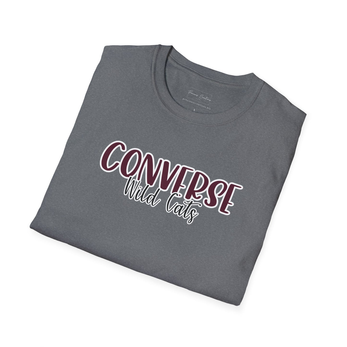 Gildan Converse Wildcats Style 2 Unisex Softstyle T-Shirt, Cute Graphic Tee, Team Spirit Shirt, Casual Wear, Gift for Fans
