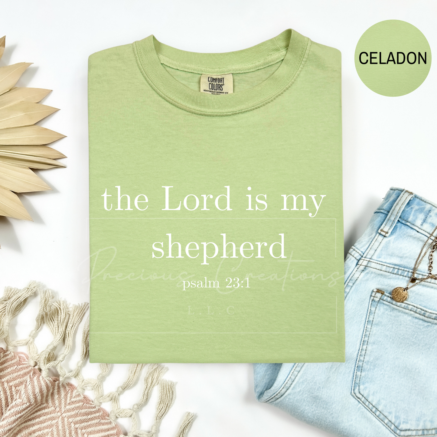Psalm 23:1 Comfort Colors Tee
