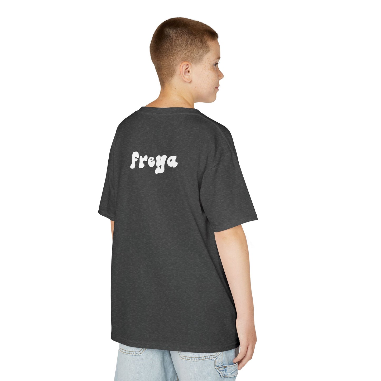 Custom Name Gildan Kids Heavy Cotton Tee with Pickering Design, Cute Children's T-Shirt, School Spirit Apparel, Gift for Young Fans, Sporty Kids Wear