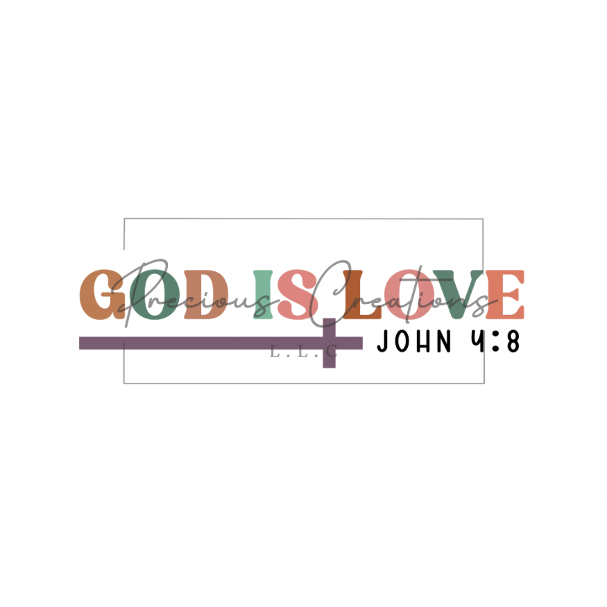 God Is Love DTF