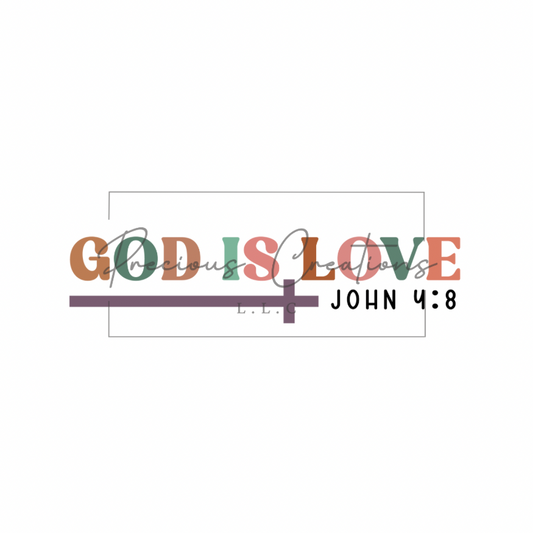God Is Love DTF