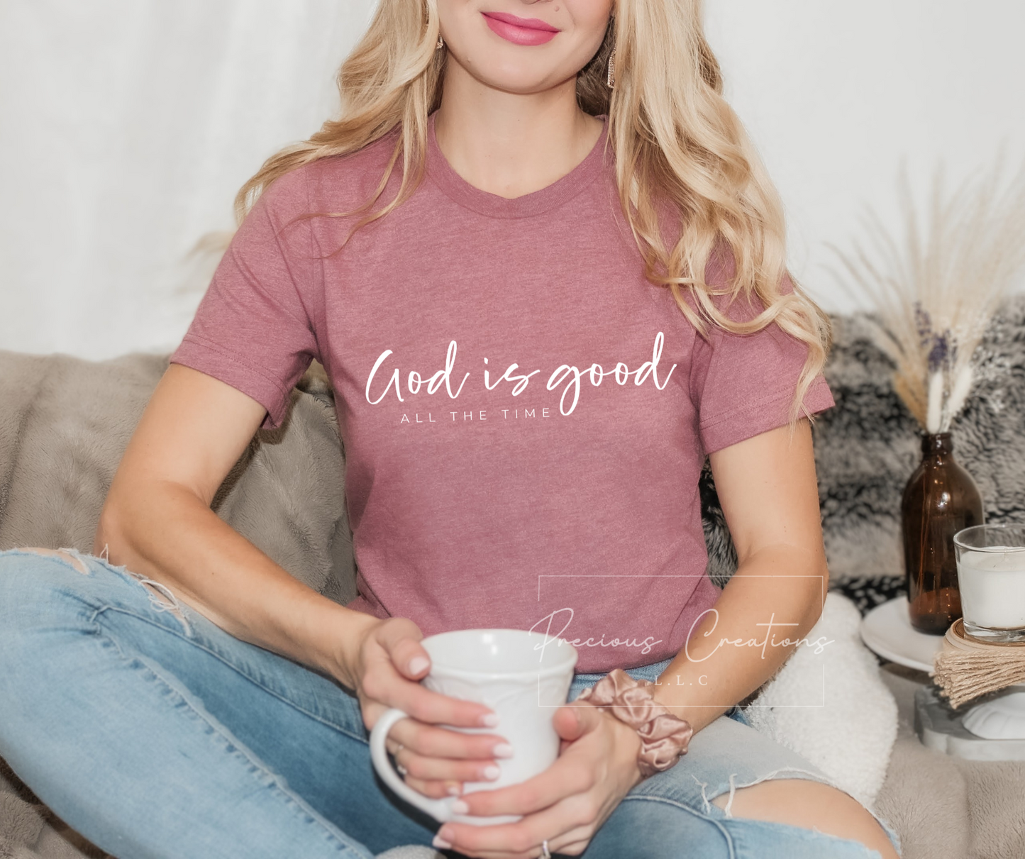 God Is Good All the Time Bella and Canvas Tee