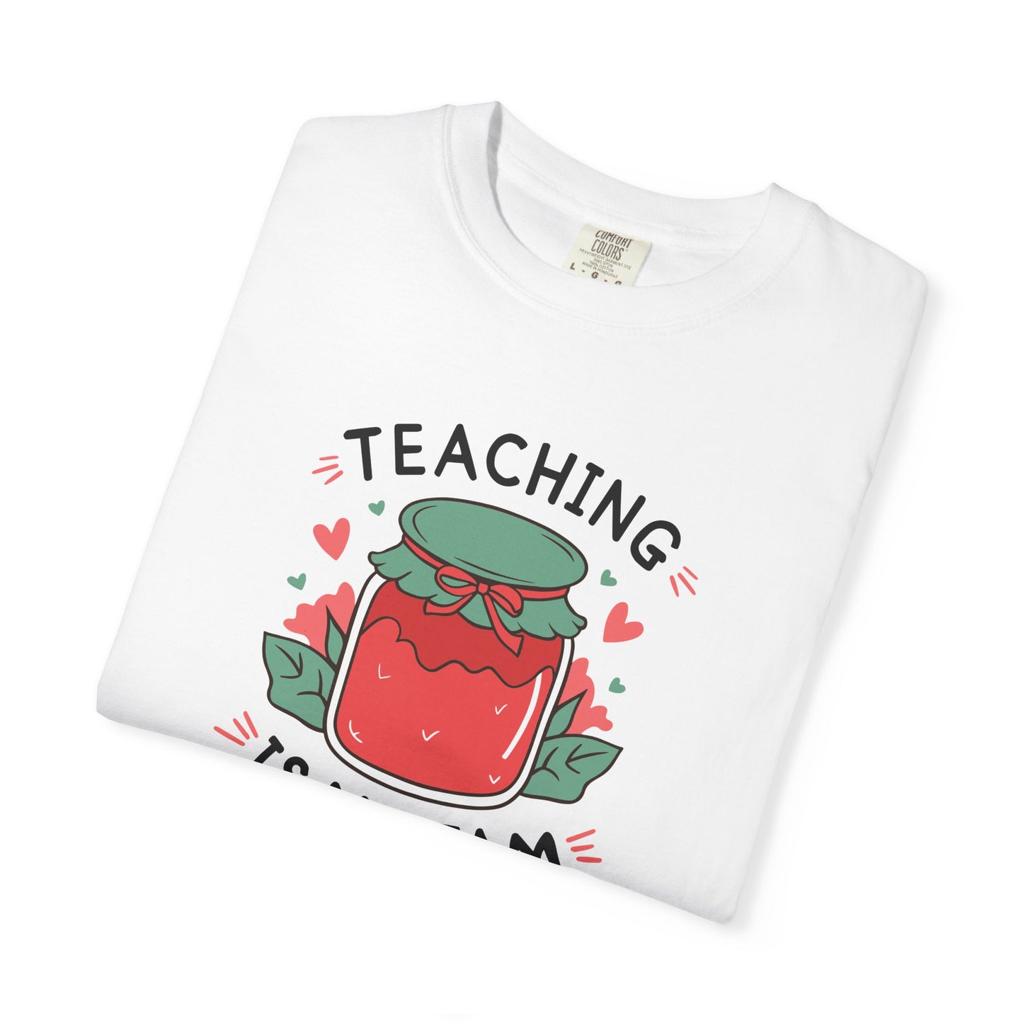 Comfort Colors Unisex Teaching is my Jam T-Shirt - Perfect for Teachers, Back to School, Gifts, Classroom Apparel, Casual Wear
